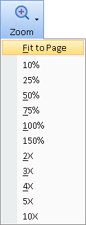 Visualizer Zoom Fit to Page