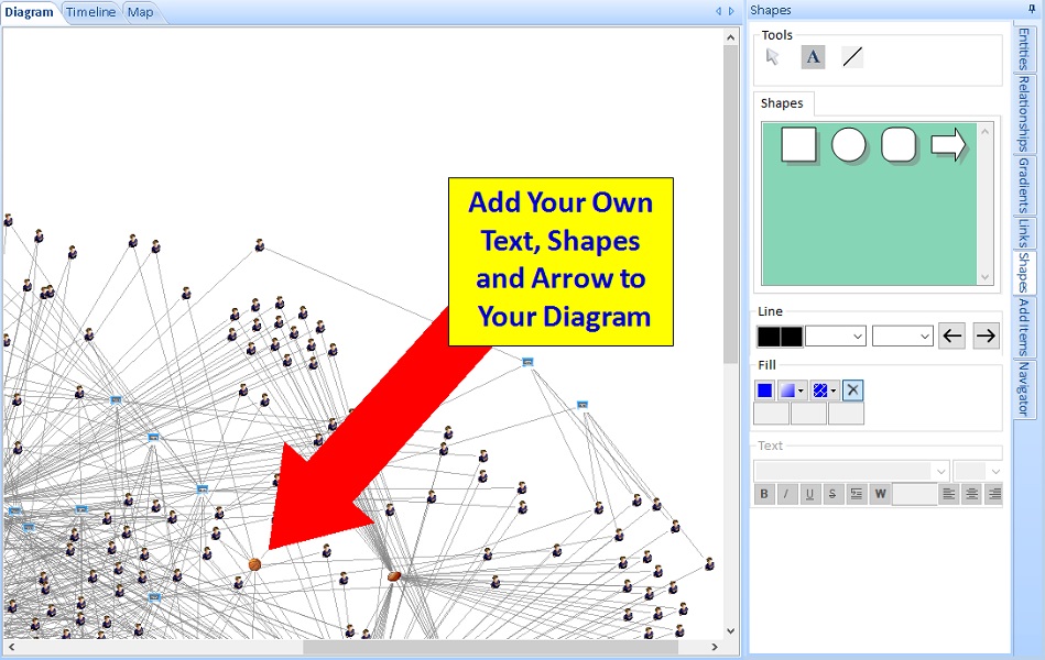 Add Shapes to Visualizer Diagram