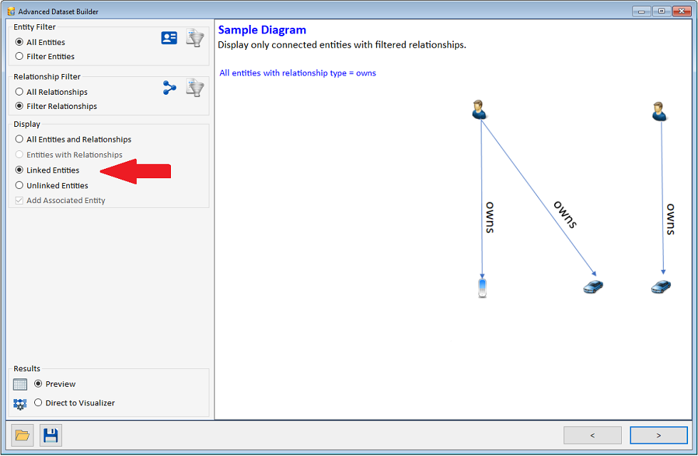 Filter Relationships for Linked Entities